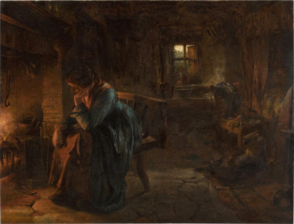 A cottage interior, North Wales