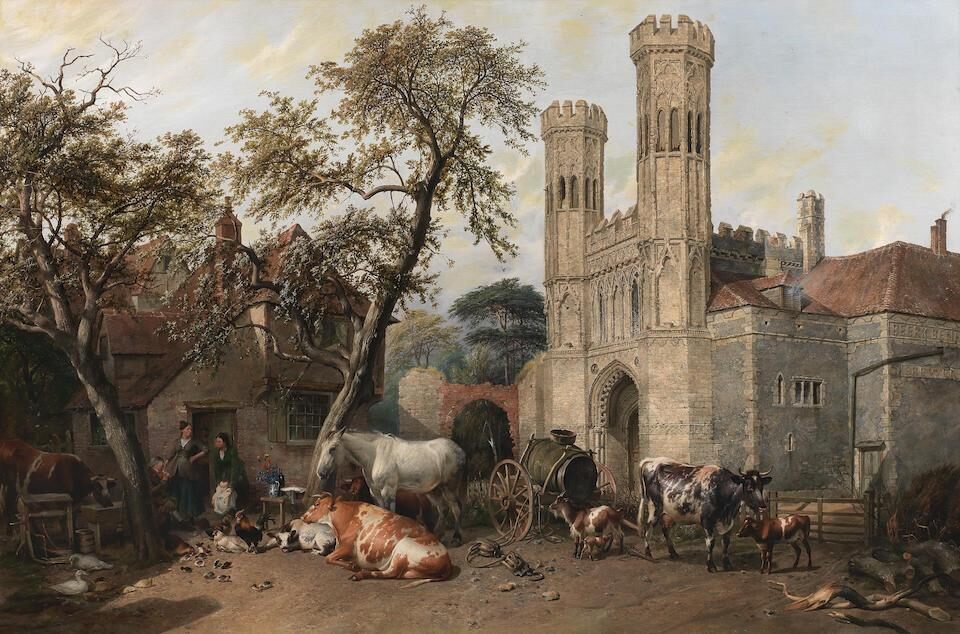 Saint Augustine's, Canterbury, in 1883