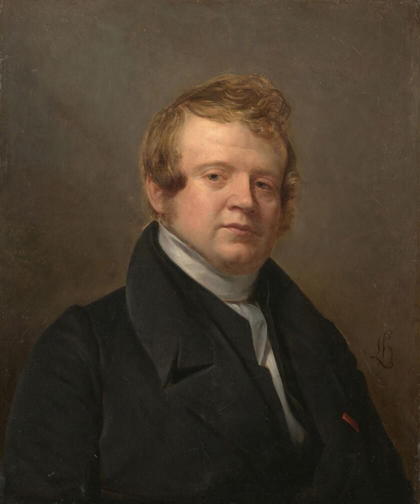 Portrait of a man wearing the Legion of Honor