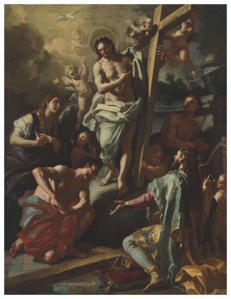 Christ descending into Limbo