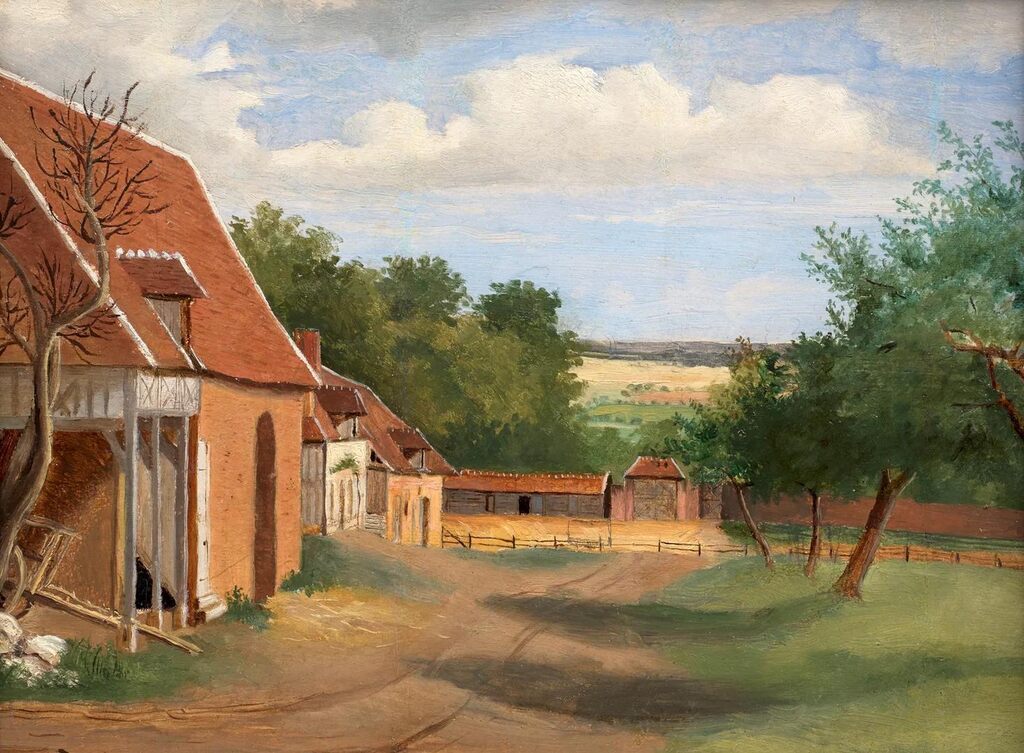 Farmyard in Normandy