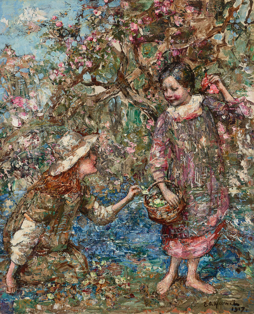 At Apple Blossom Time