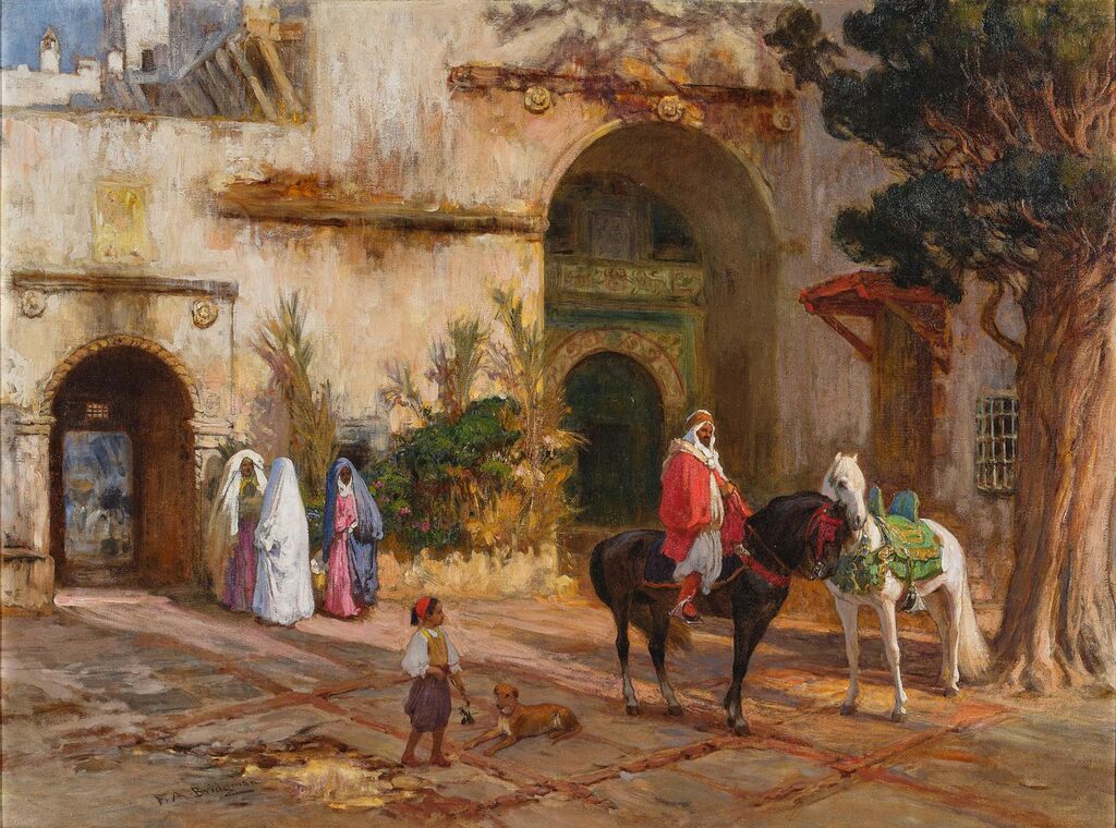 In the Courtyard
