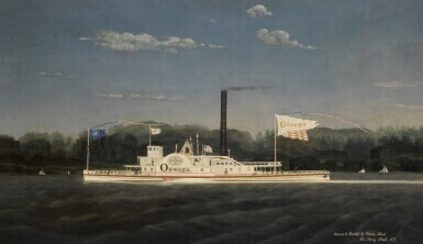 The Paddle Towboat "Oswego"