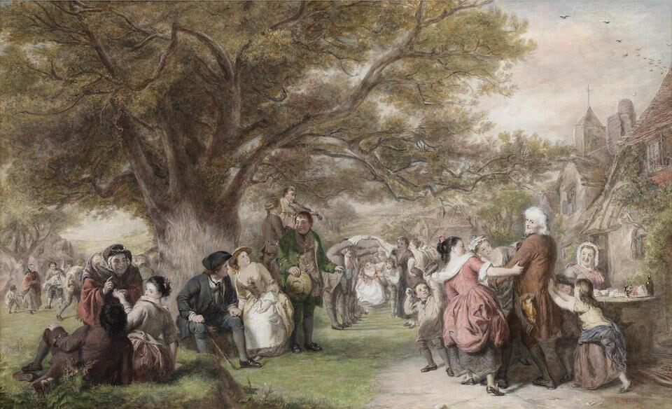 An English Merry-Making a Hundred Years Ago
