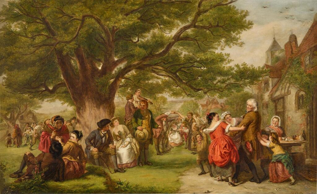 An English Merry-Making a Hundred Years Ago