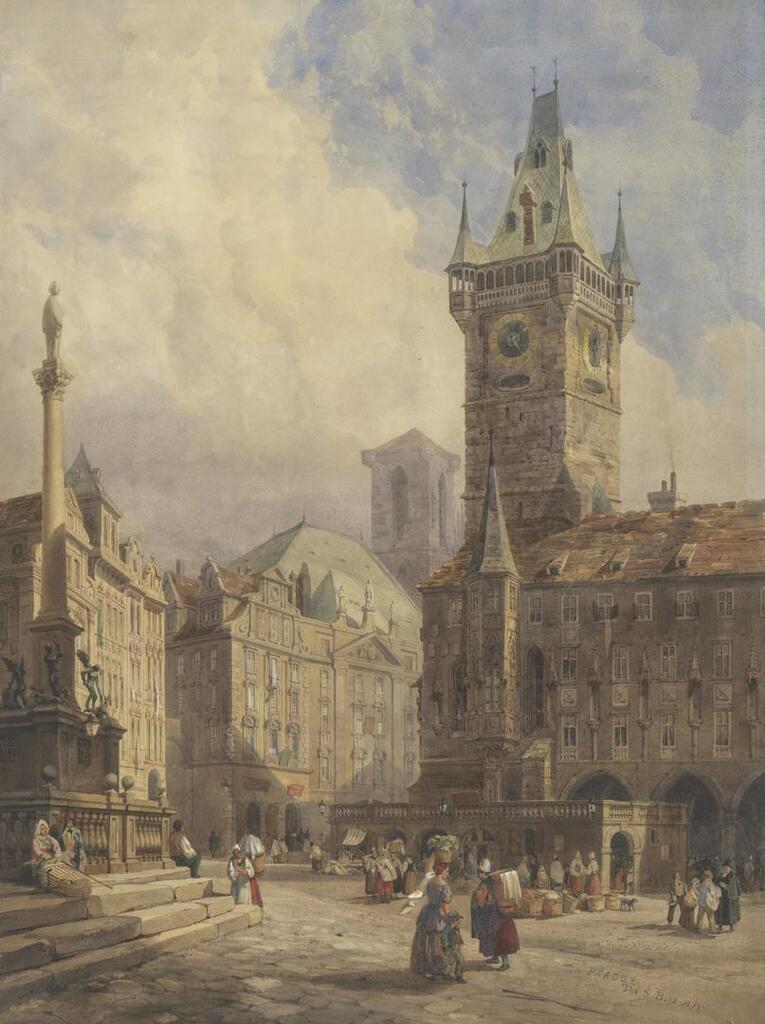 Rathaus from Old Town Square, Prague