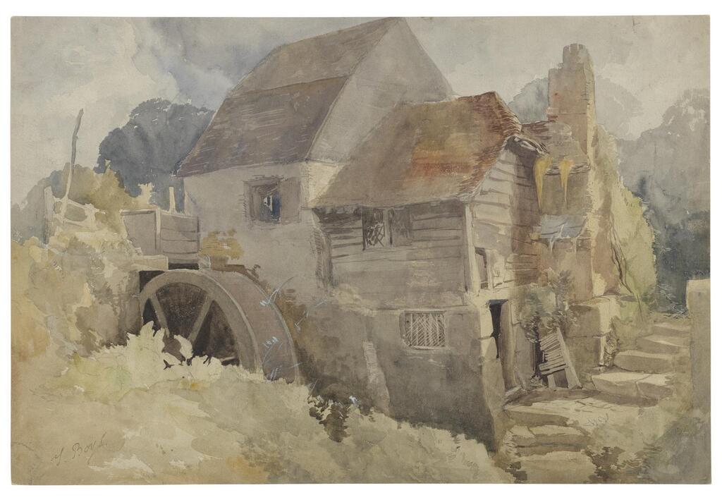 An overshot mill