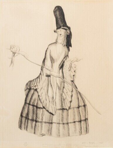 Femme aux perruches, 1928