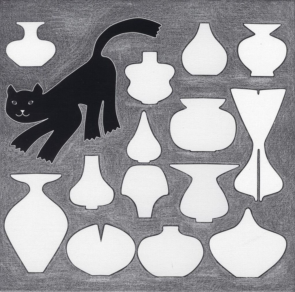 Pots and Cat