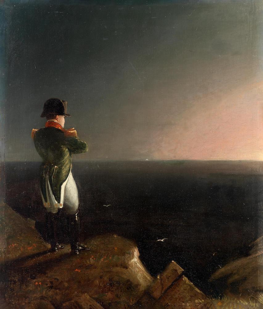 Napoleon musing at St Helena