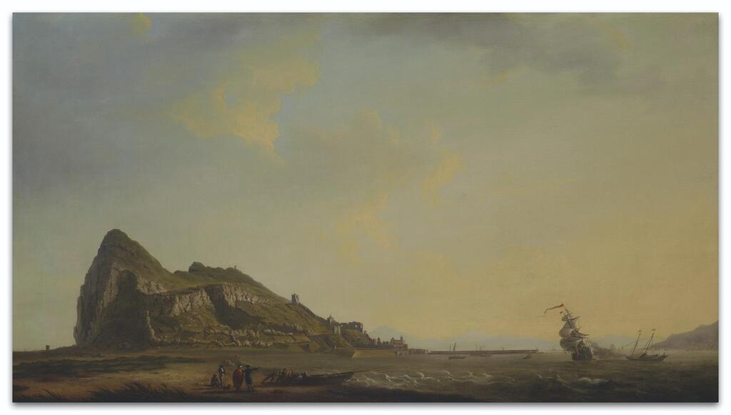 Vue de la baie de Gibraltar