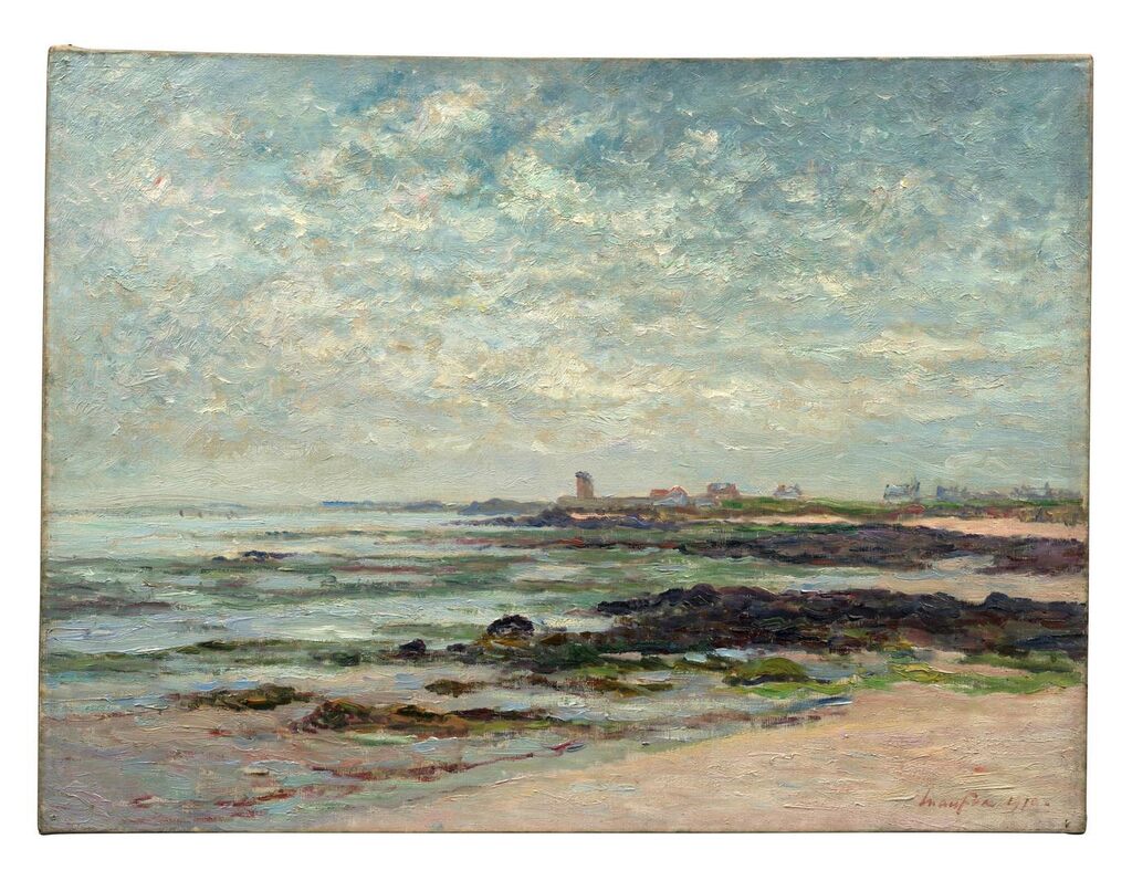 Marée basse, baie de Quiberon