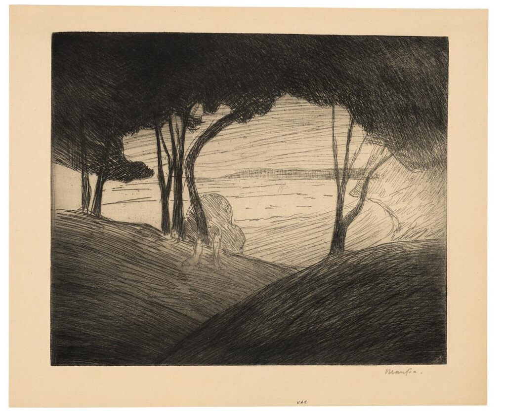 La mer ou Coucher de Soleil