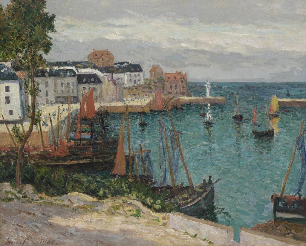 Le port de Sauzon, Belle-Îsle en Mer