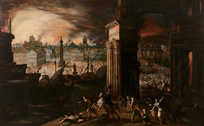 The fire of Troy