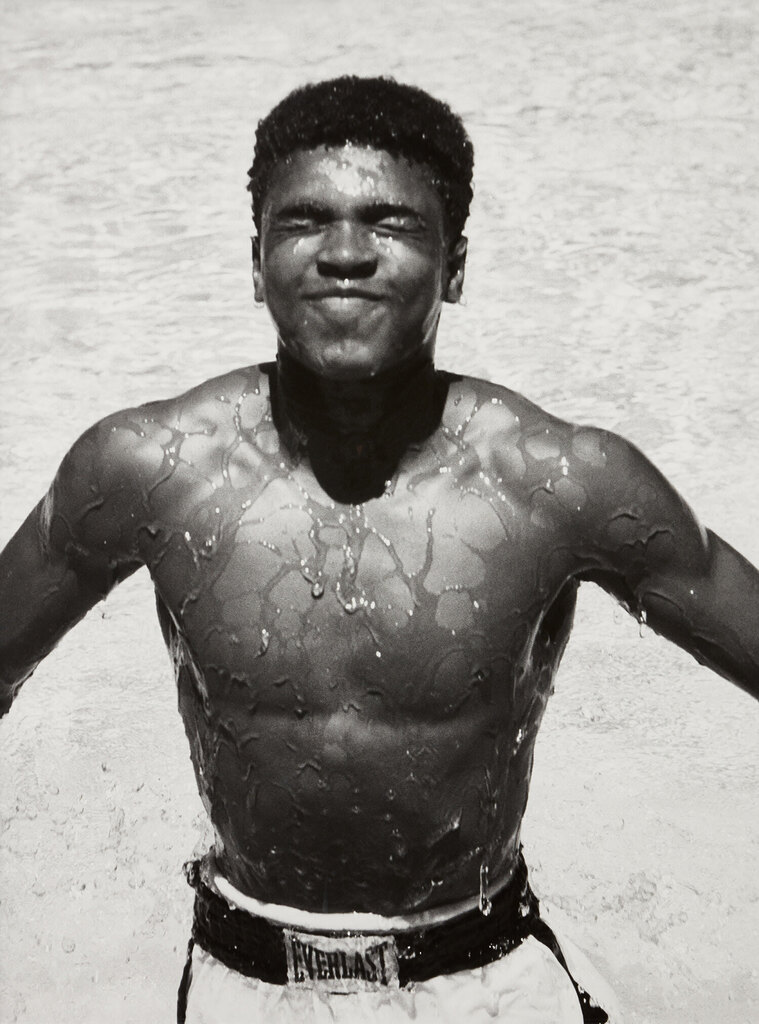 Ali Swimming Pool Jump (eyes closed)