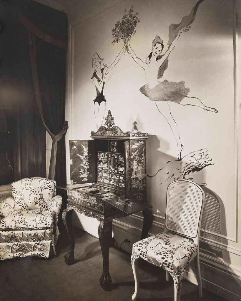 Group of Seven Photographs of Elsie de Wolfe Interiors