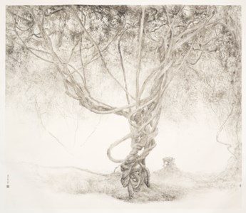 Wisteria Planted by Wen Zhengming
