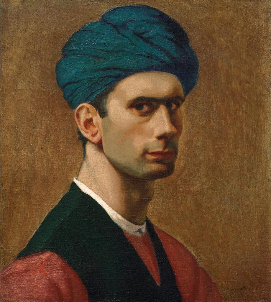 Self Portrait in a Turban