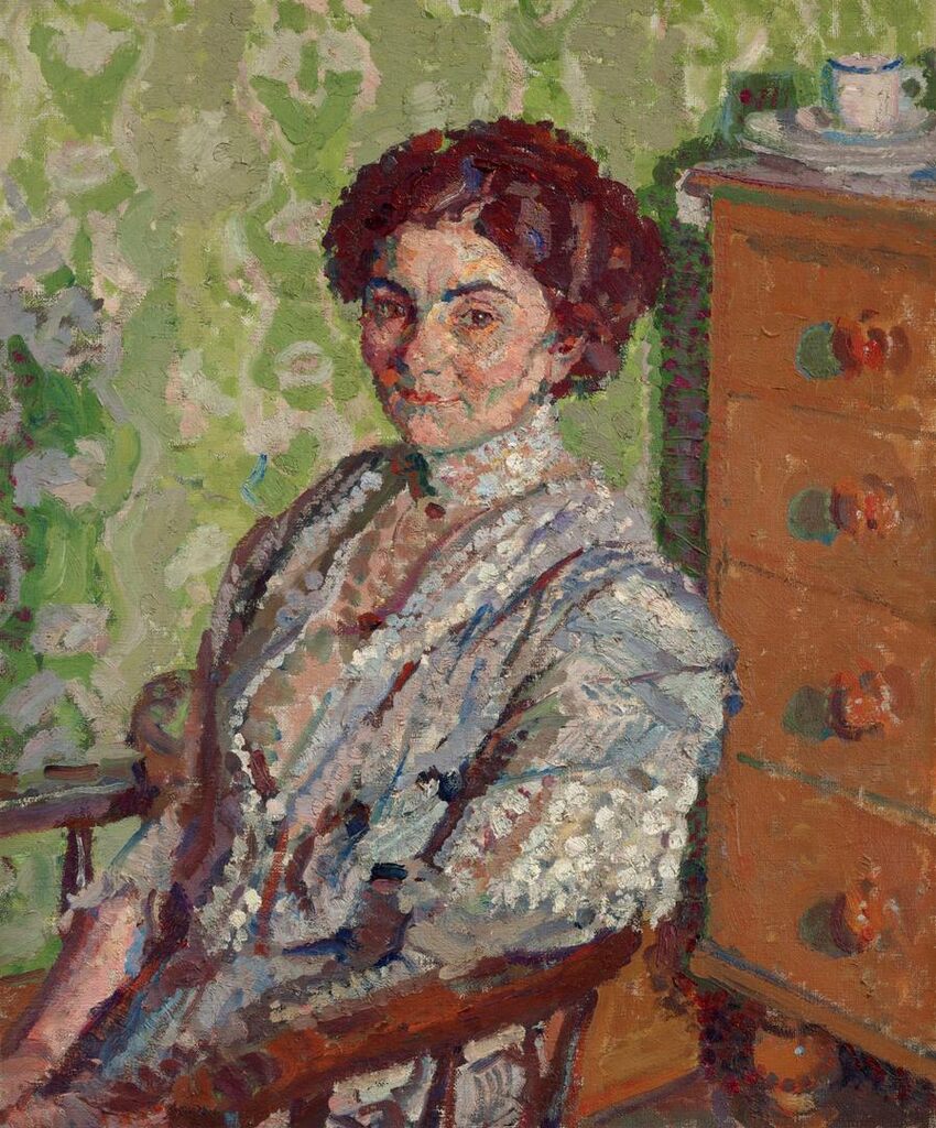 Portrait of Mrs Bevan