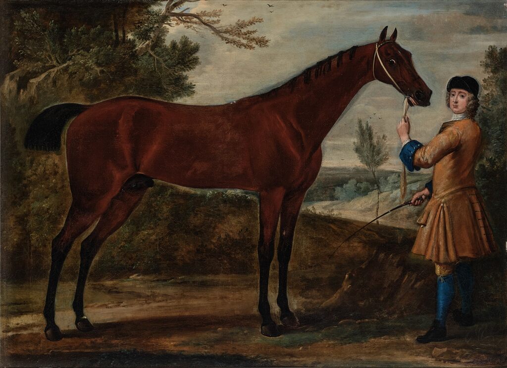 Scamp, the 3rd Duke of Devonshire's Racehorse with Jockey