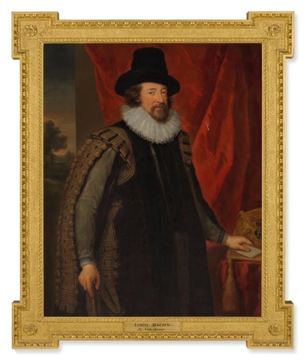 Portrait of Francis Bacon (1561-1626), three-quarter-length, in his Lord Chancellor's robes