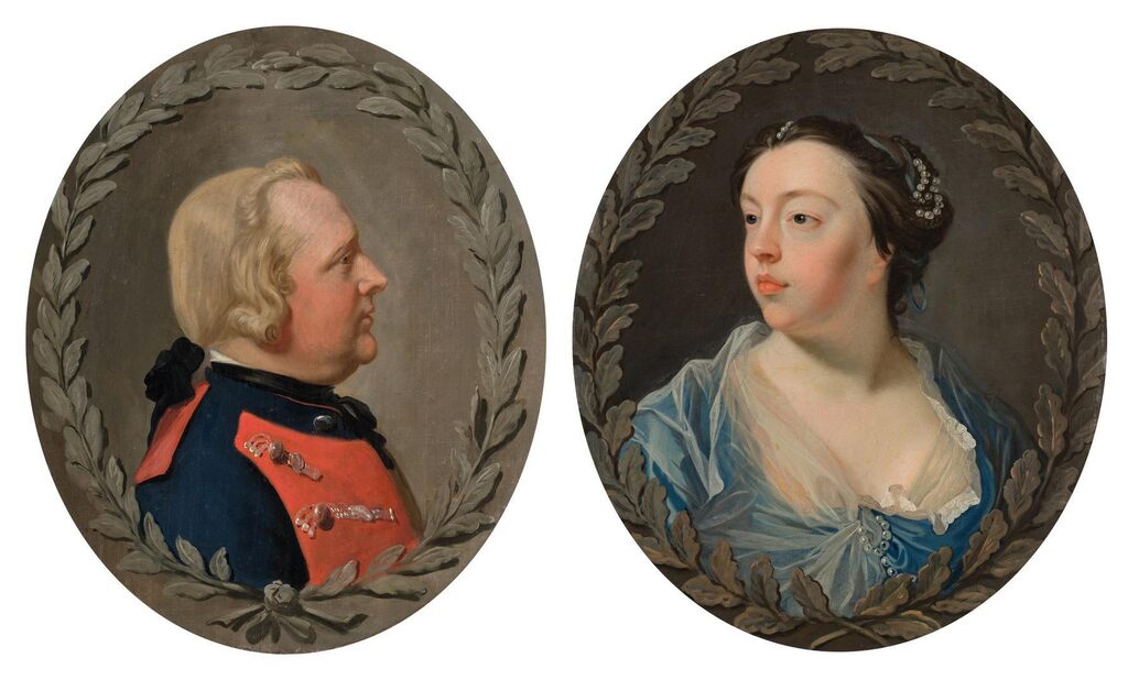 Portraits of John and Phoebe Booth, Glendon Hall