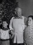Pablo Picasso, Claude et Paloma, Vallauris, été 1957.