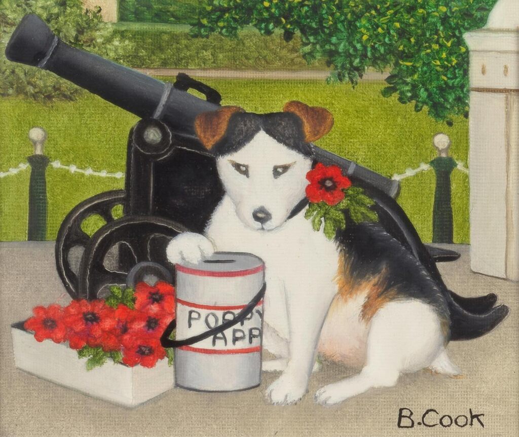 Rosie Selling Poppies