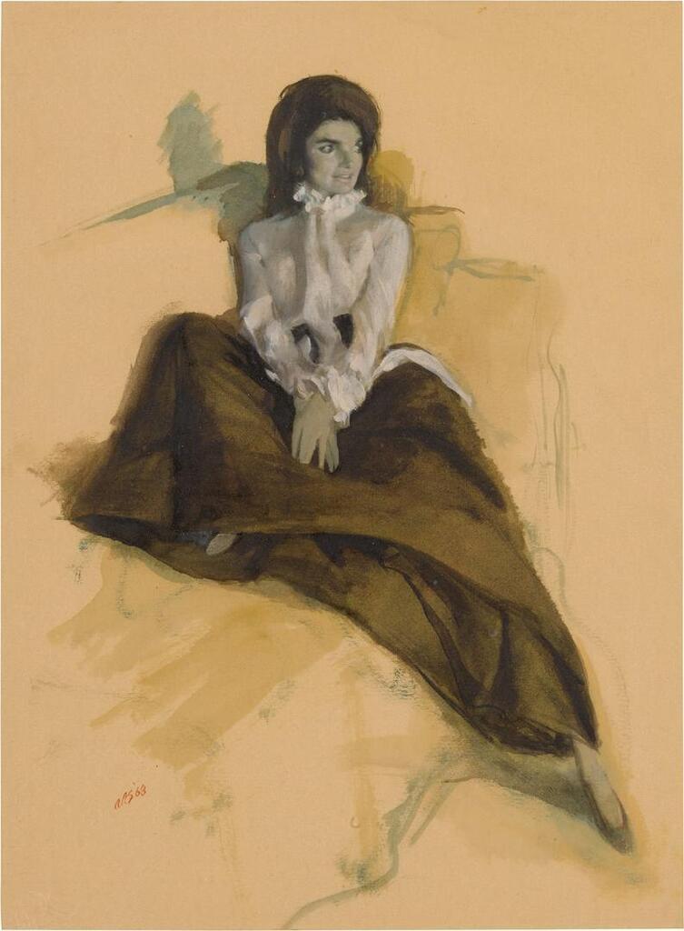 Portrait of Jacqueline Kennedy Onassis