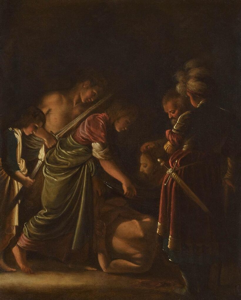 Salome receiving the head of Saint John the Baptist