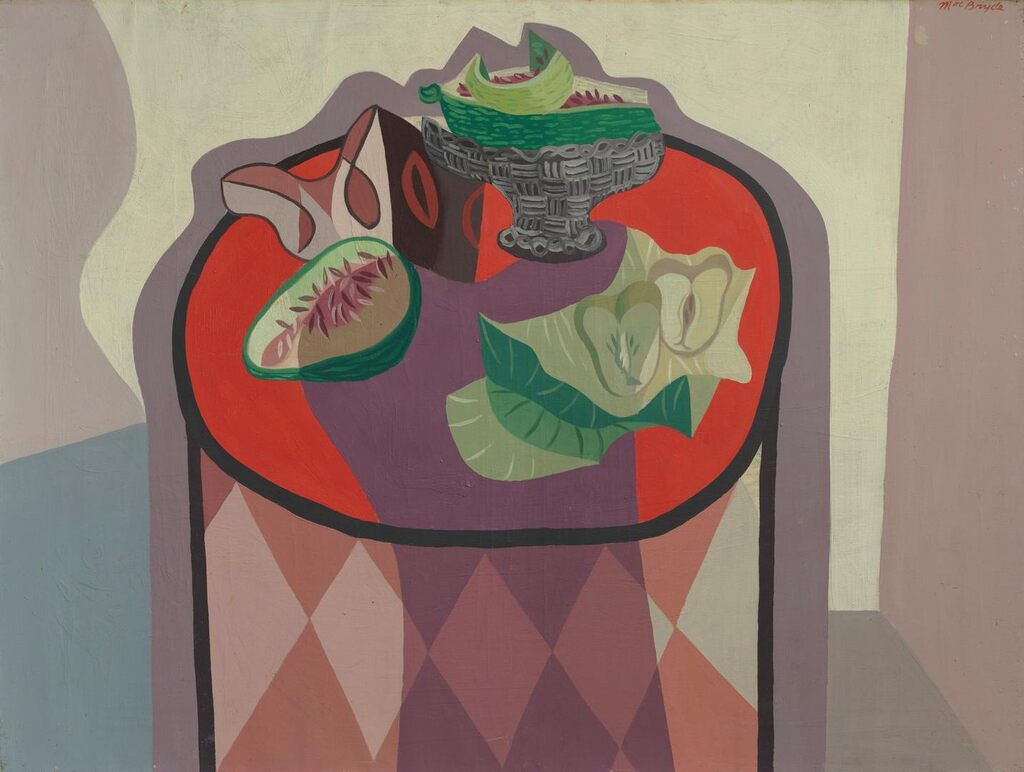 Still Life with Avocado Pears