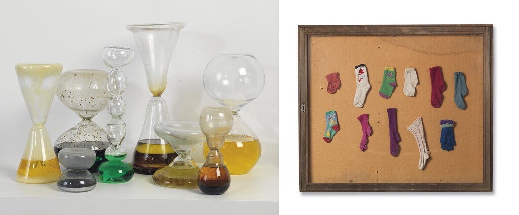 (i) Egg Timer Sculpture(ii) Singles