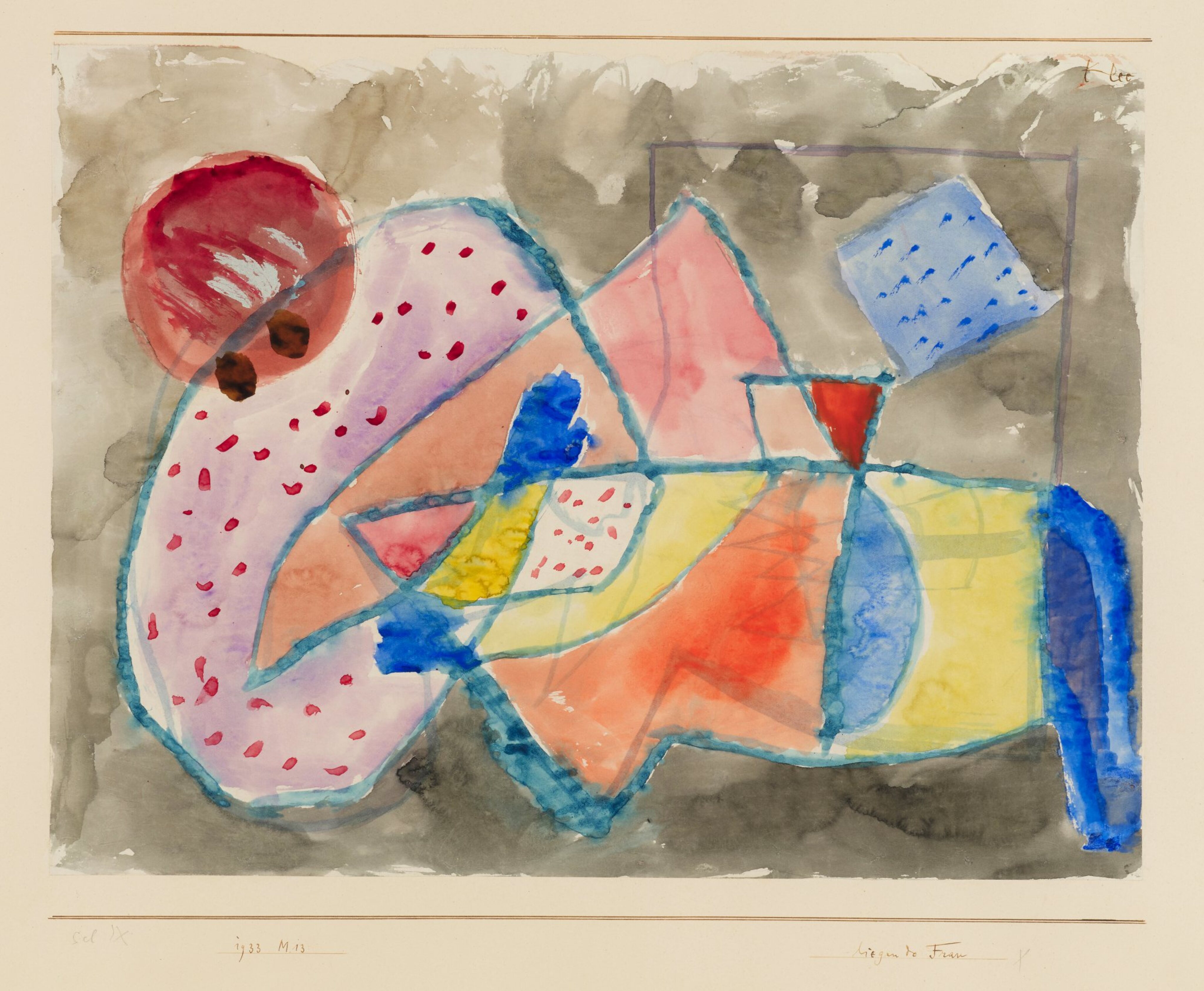 Liegende Frau (Woman reclining)