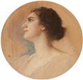 Portrait of a Lady in Profile