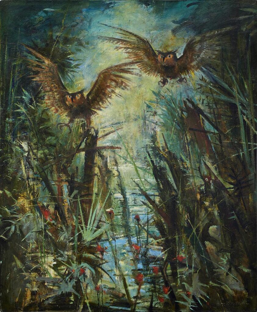 The Great Horned Owl in Pursuit of That Something Special