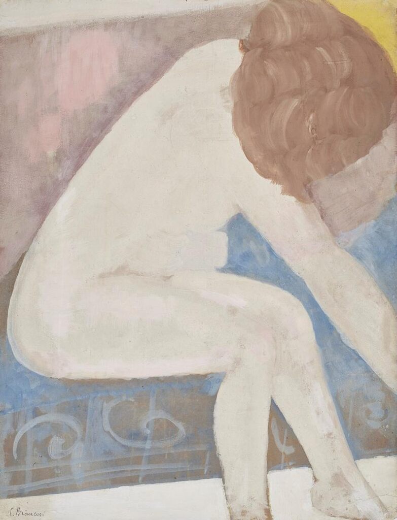 Sans titre (Femme nue assise)
