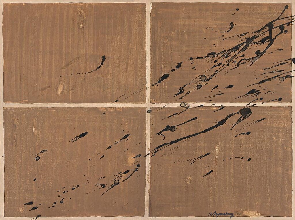Untitled, (Splashed Wall)