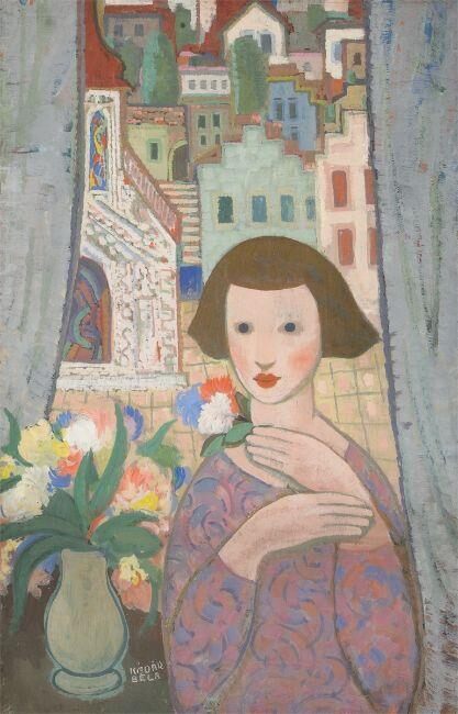 Girl at the window