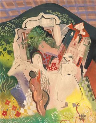 Village scene