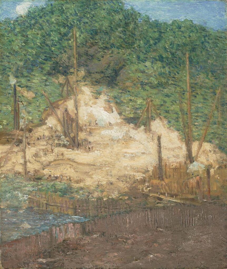 Sketch for the Building of the Dam