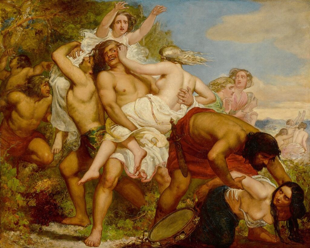 The Tribe of Benjamin Seizing the Daughters of Shiloh