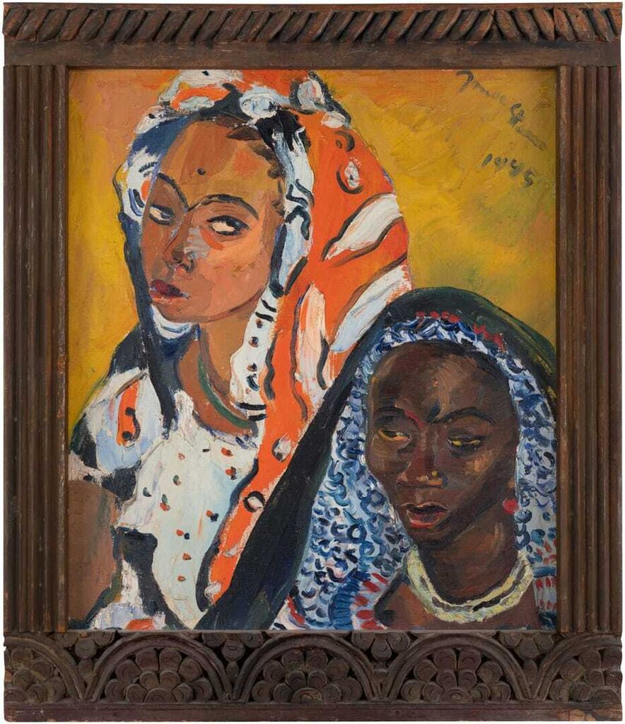 Two Swahili Girls, Zanzibar