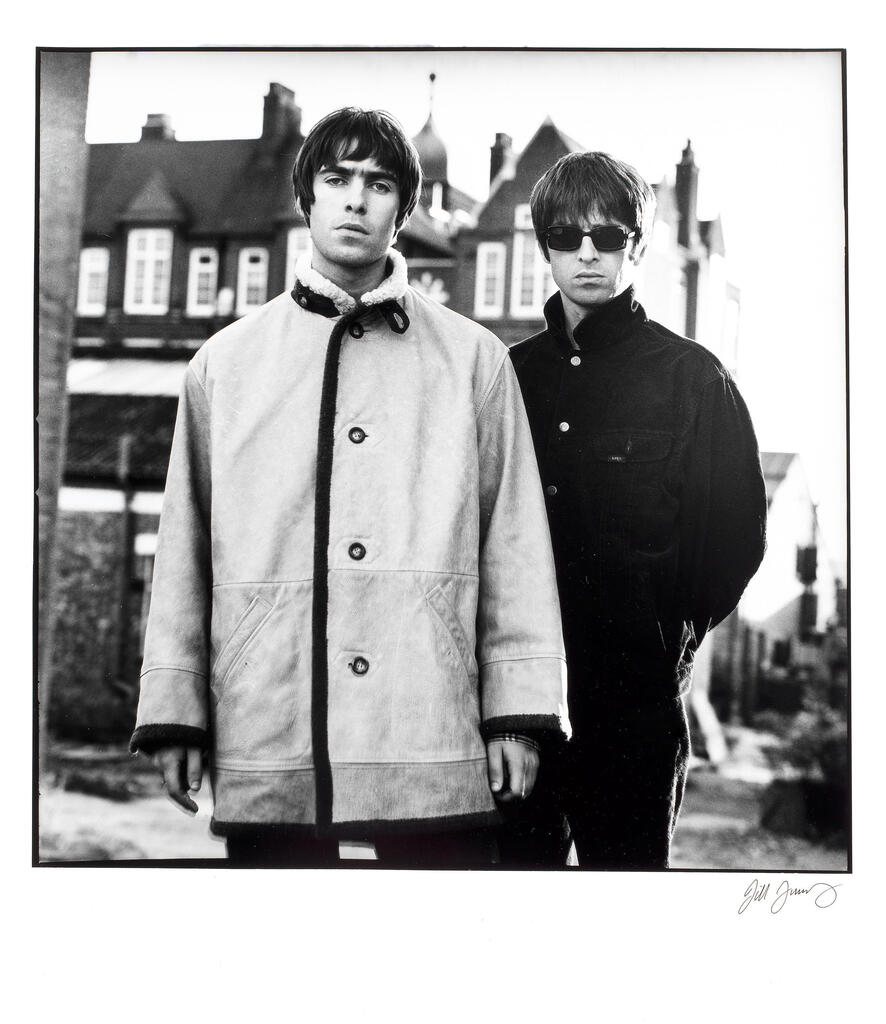 Jill Furmanovsky (Zimbabwe, b.1953): Oasis, Wonderwall Video Shoot, London,