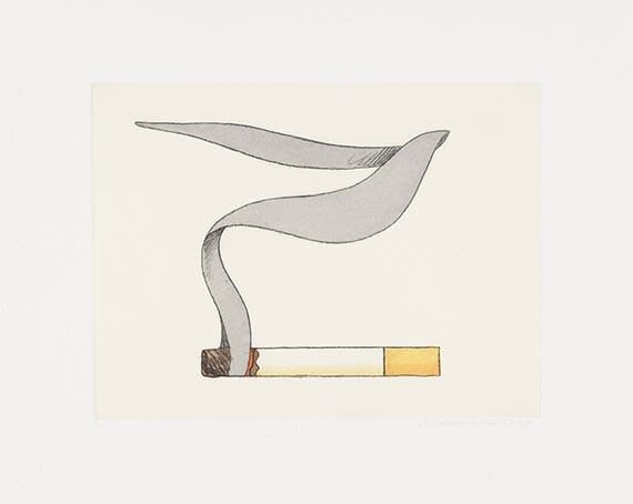 Smoking cigarette #2