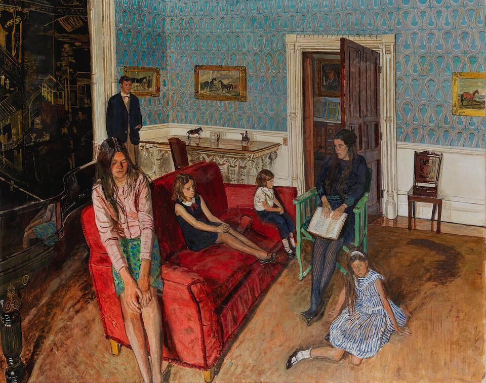 Portrait of Lord Lambton and Family
