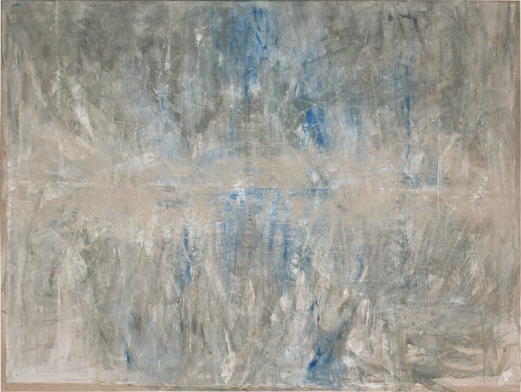 a horizon formed by the progression of water