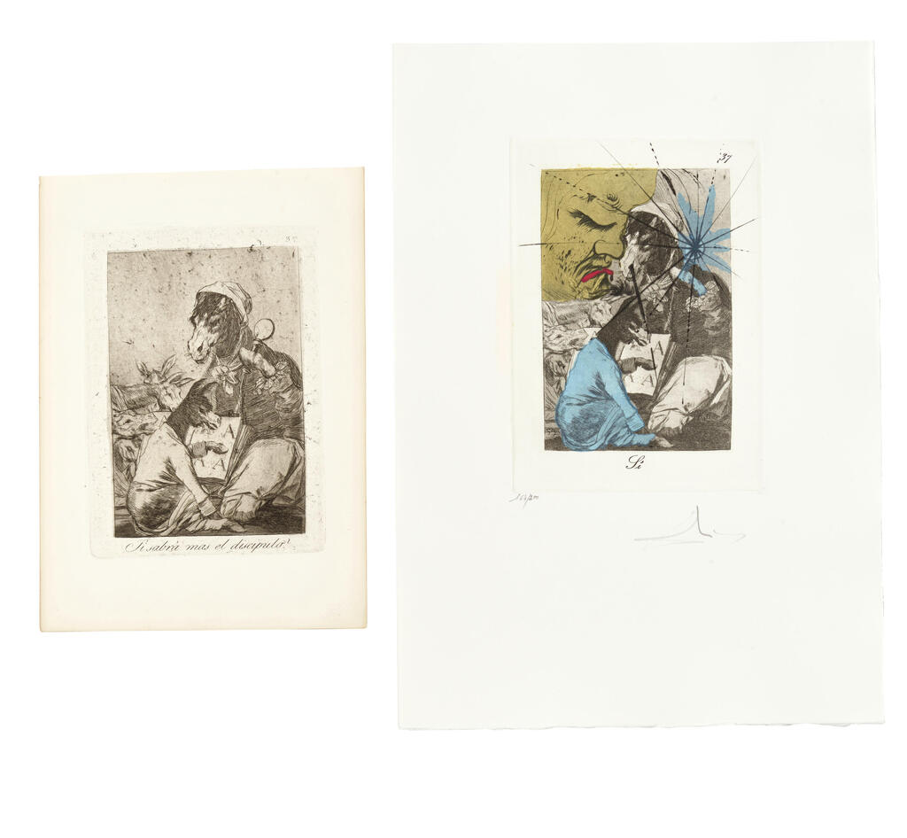 Plate 37, Sí from Les Caprices de Goya; FRANCISCO GOYA