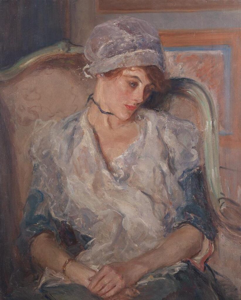 La femme au bonnet de dentelle